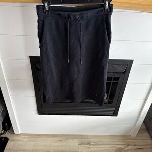 Black Nike Drawstring Skirt